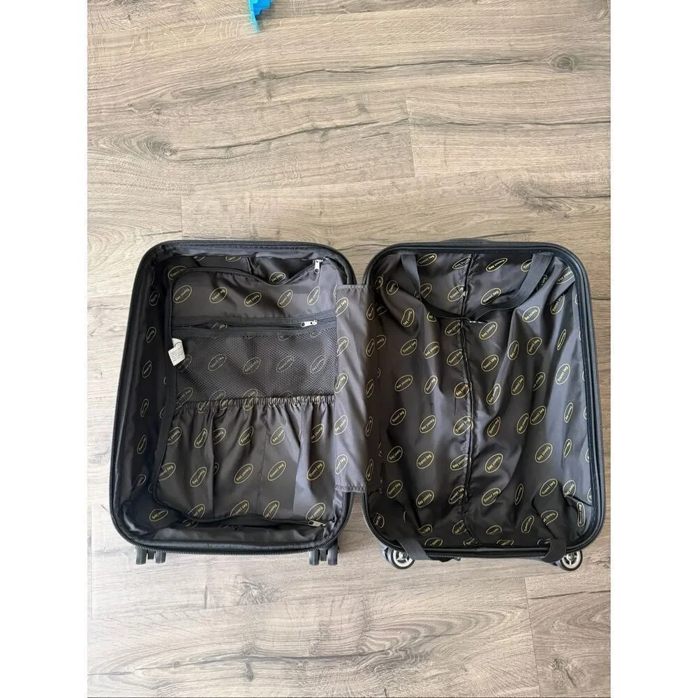 TRAVEL JOY EXPANDABLE LUGGAGE CARRY ON SUITCASE TSA LIGHTWEIGHT HARDSIDE LUGGAGE